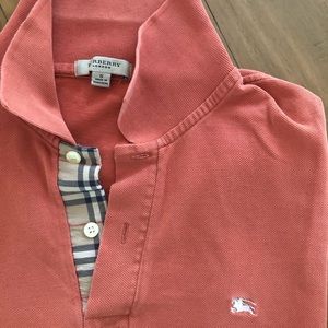 Burberry Orange polo